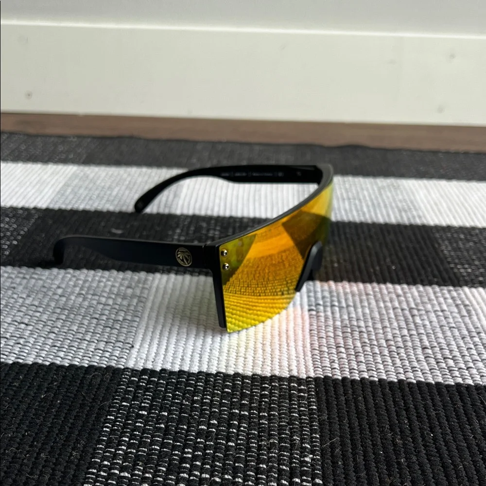 Mirrored Sunglasses - Red and Yellow